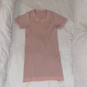 Lululemon Swiftly Tech Short Sleeve Shirt 2.0 Pink Mist
